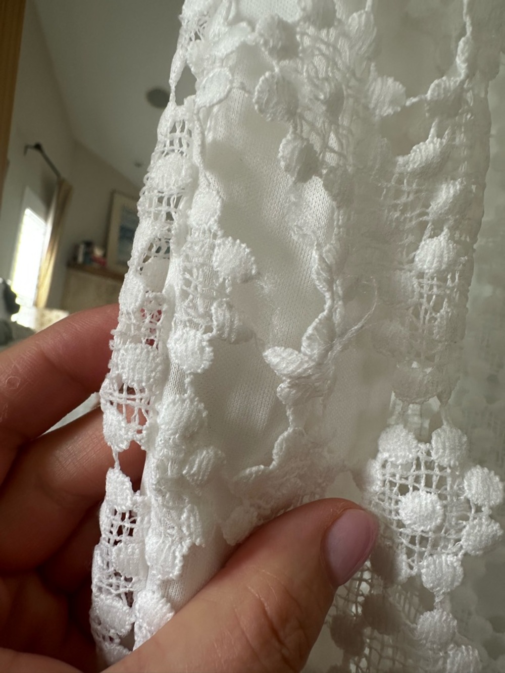 Petal & Pup White Lace Midi Dress - Picture 12 of 13